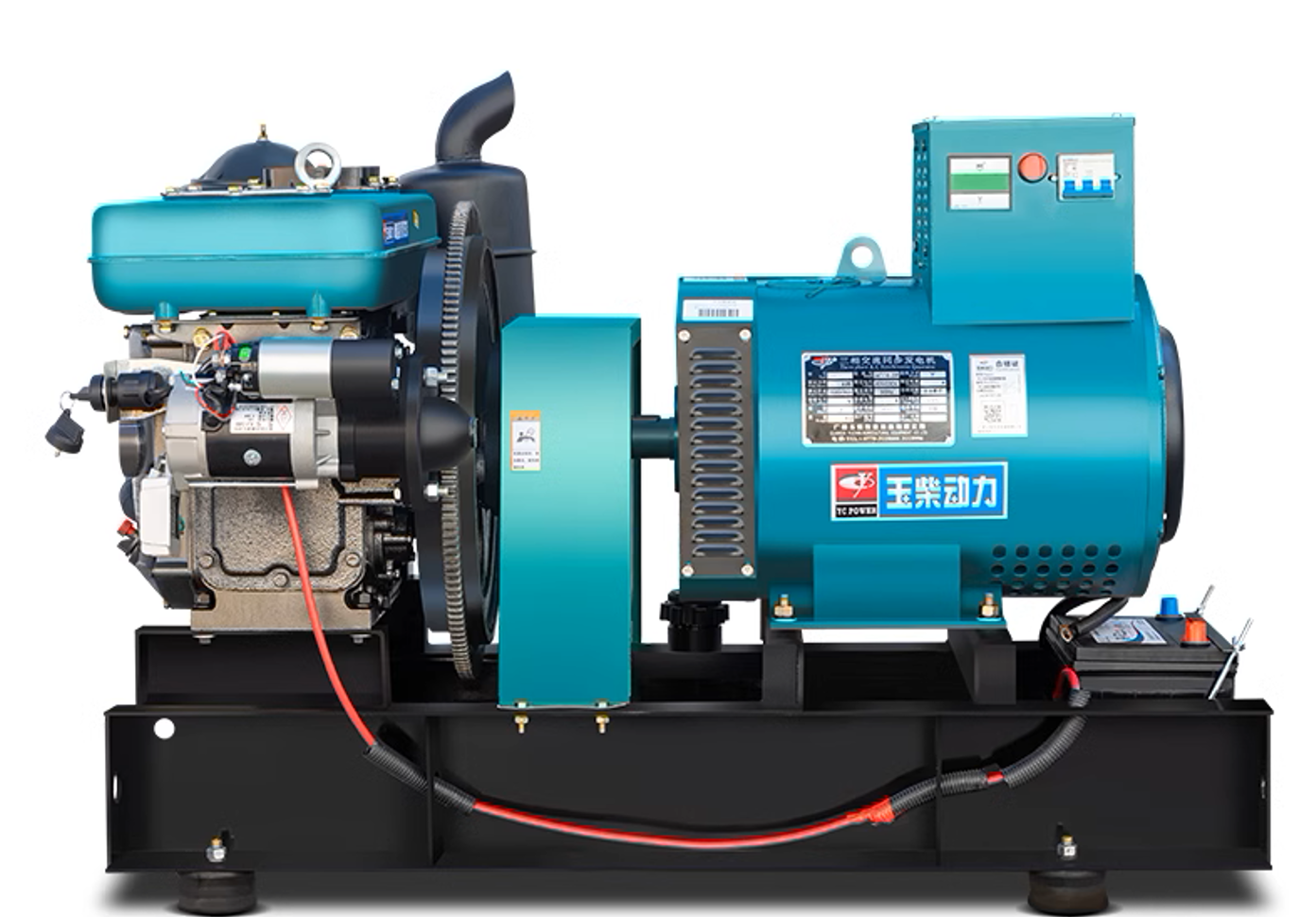 20kw直連式電啟動(dòng)單缸水冷發(fā)電機(jī)組